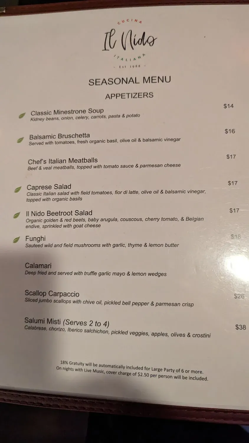 Menu 3