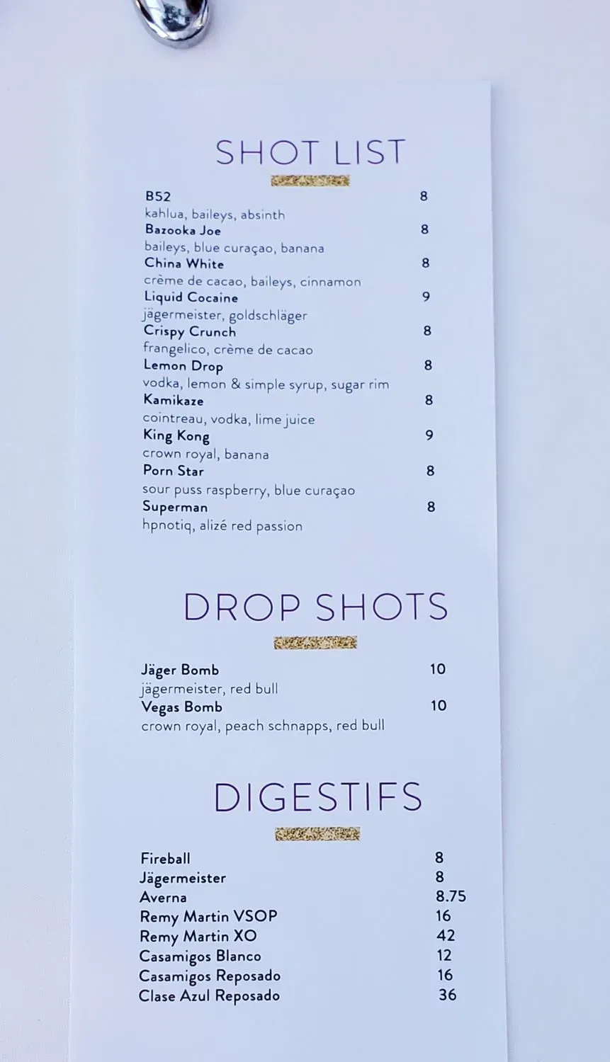 Menu 6