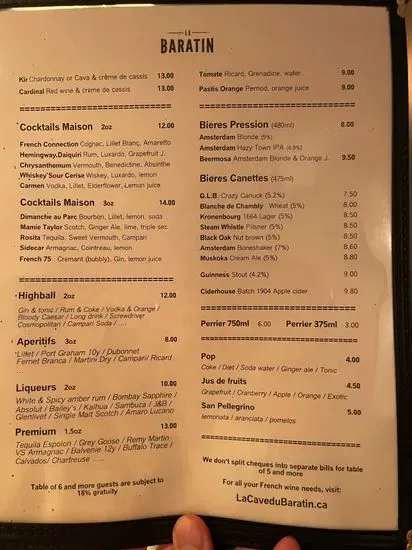 Menu 3