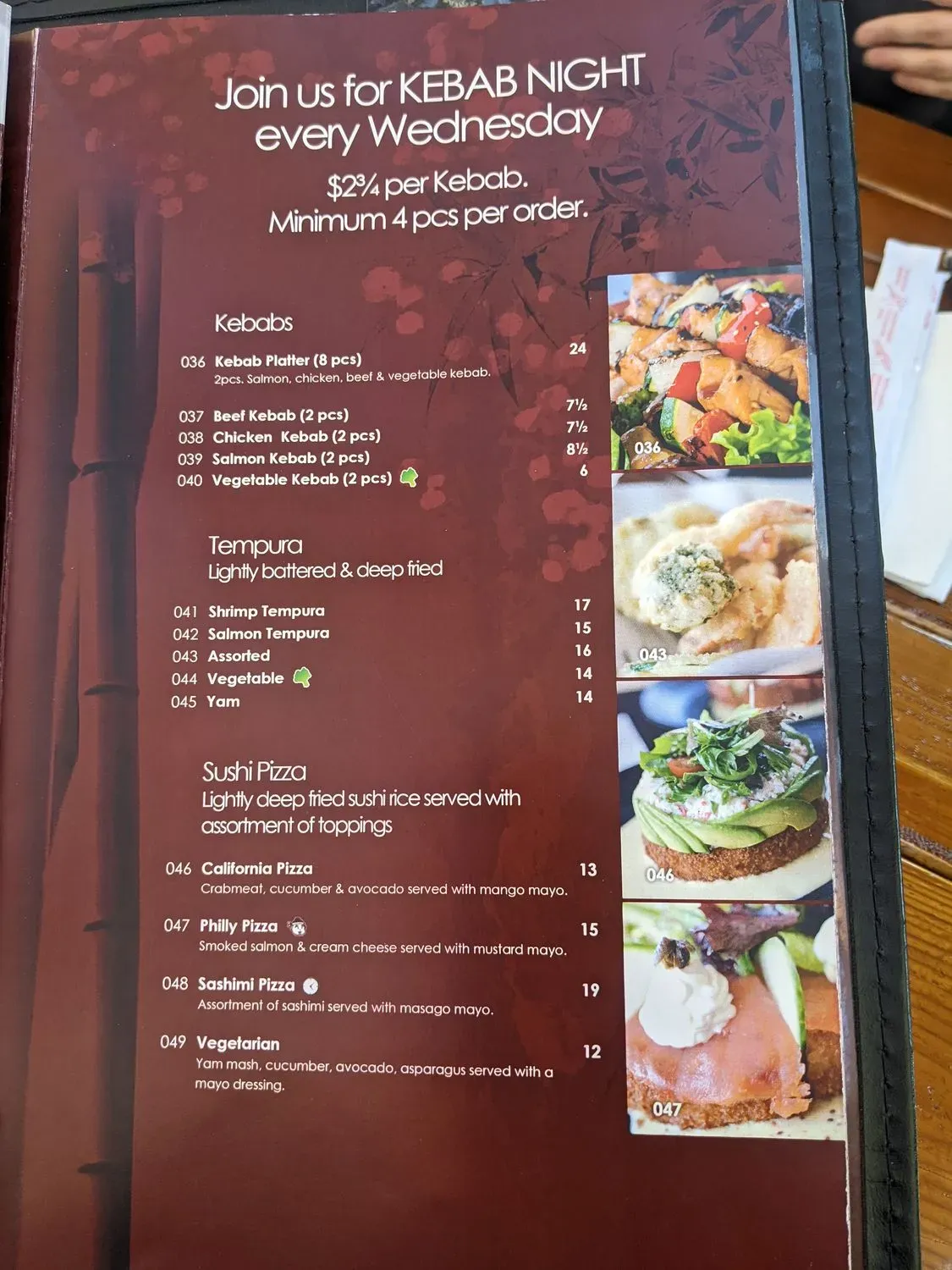 Menu 4