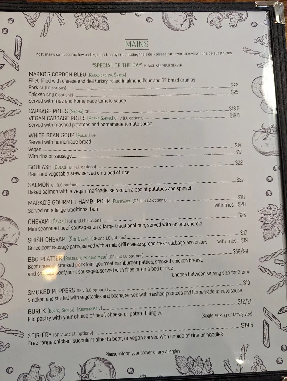 Menu 3