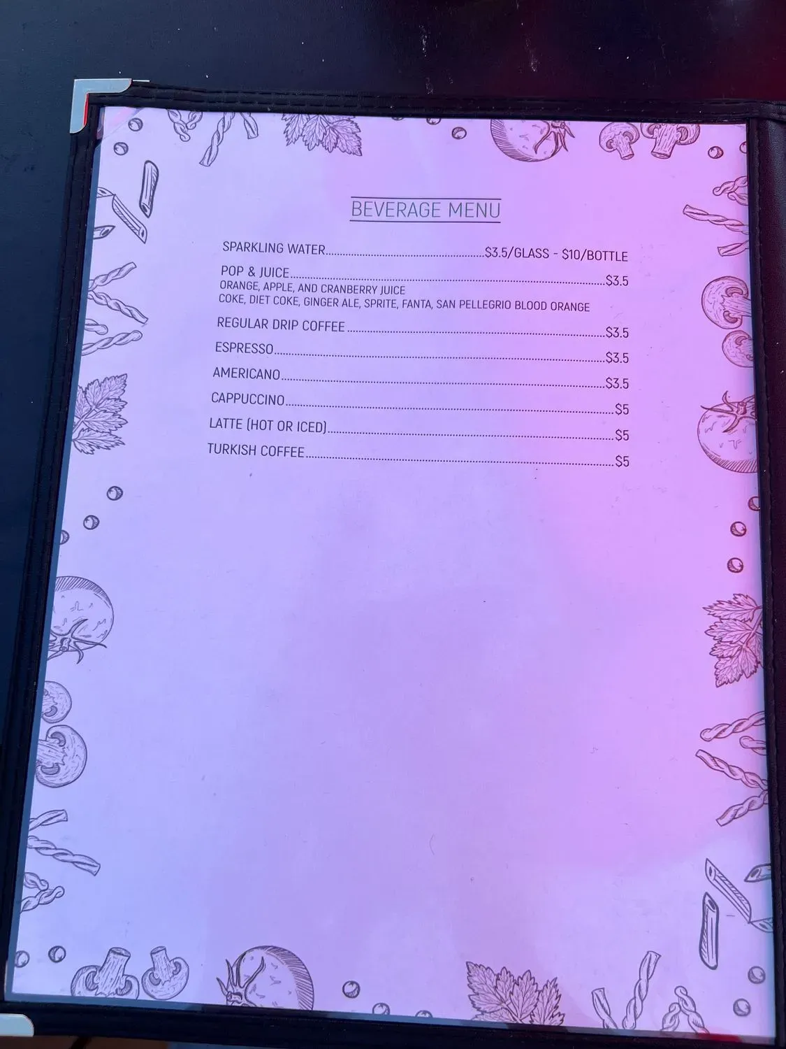 Menu 6