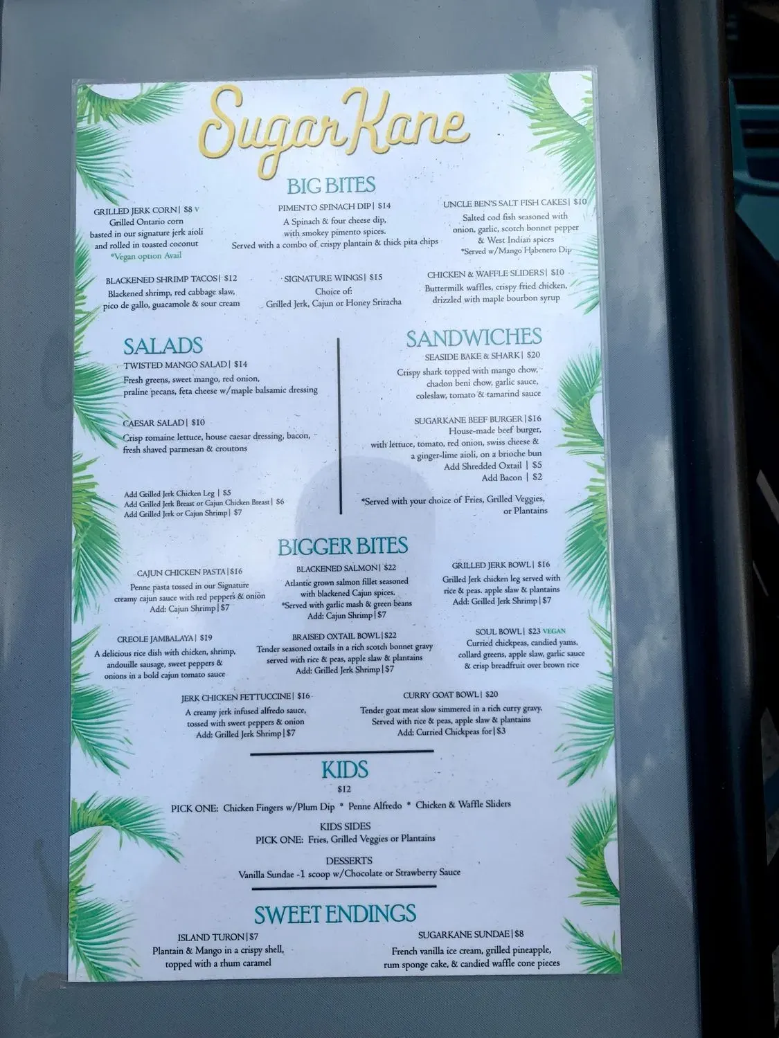 Menu 6