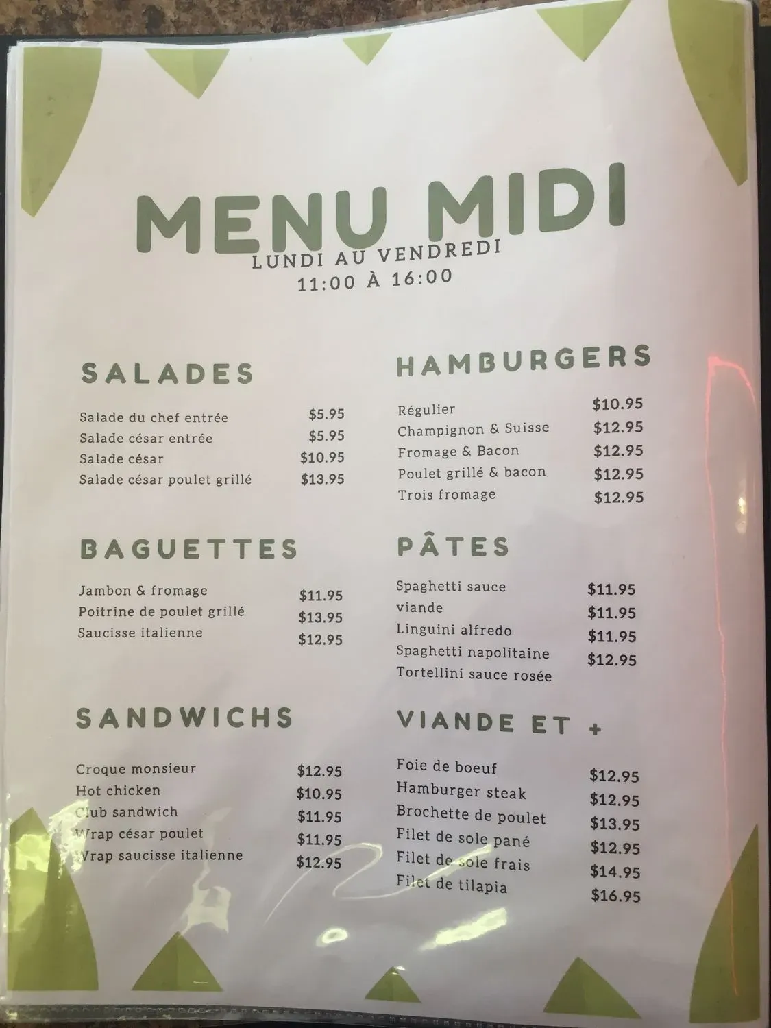 Menu 6