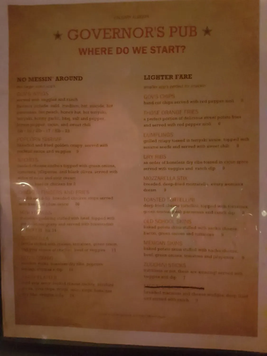 Menu 4