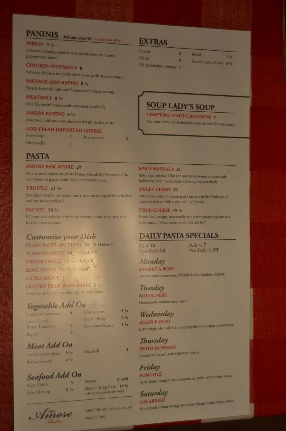 Menu 4