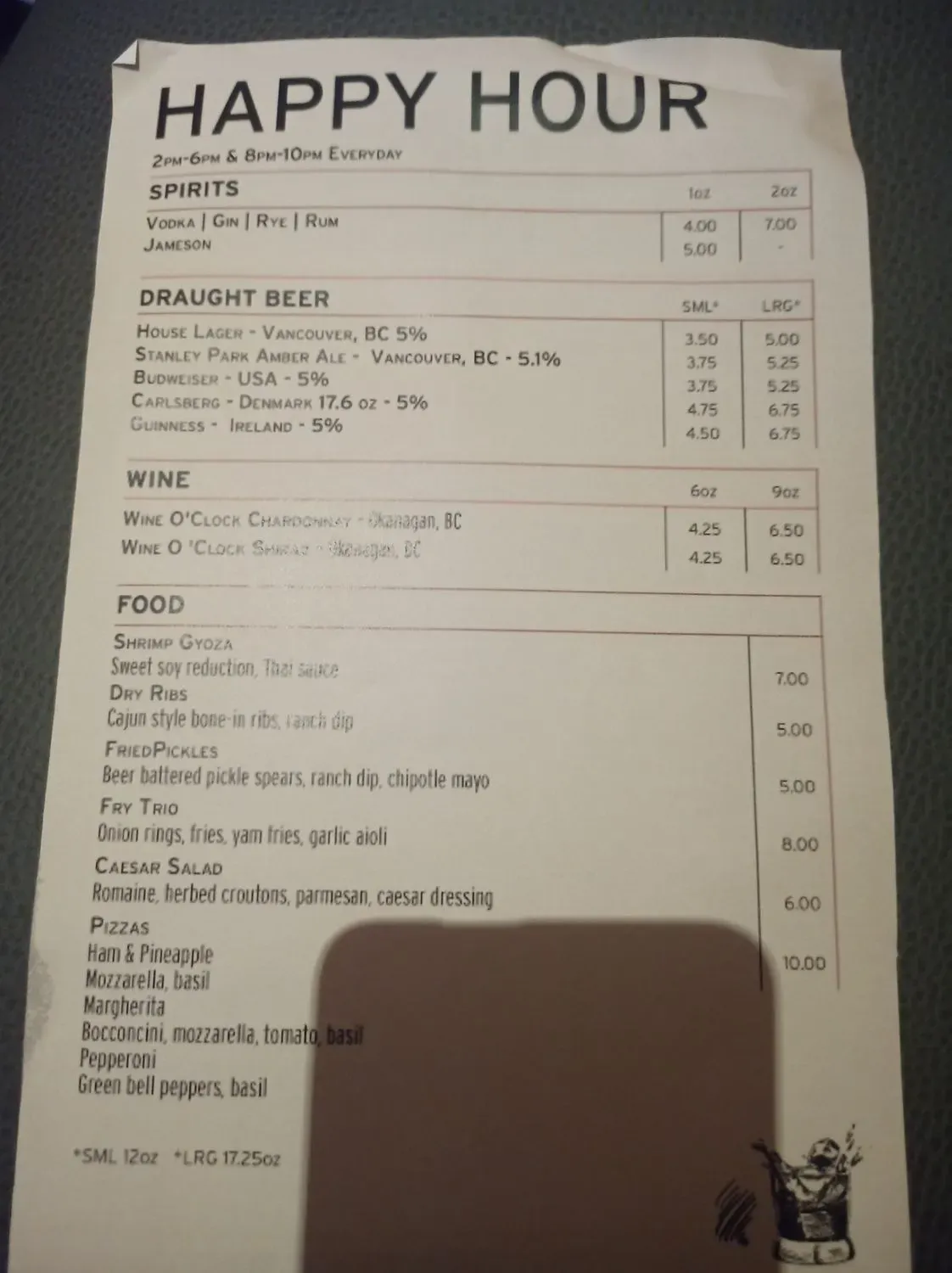 Menu 6