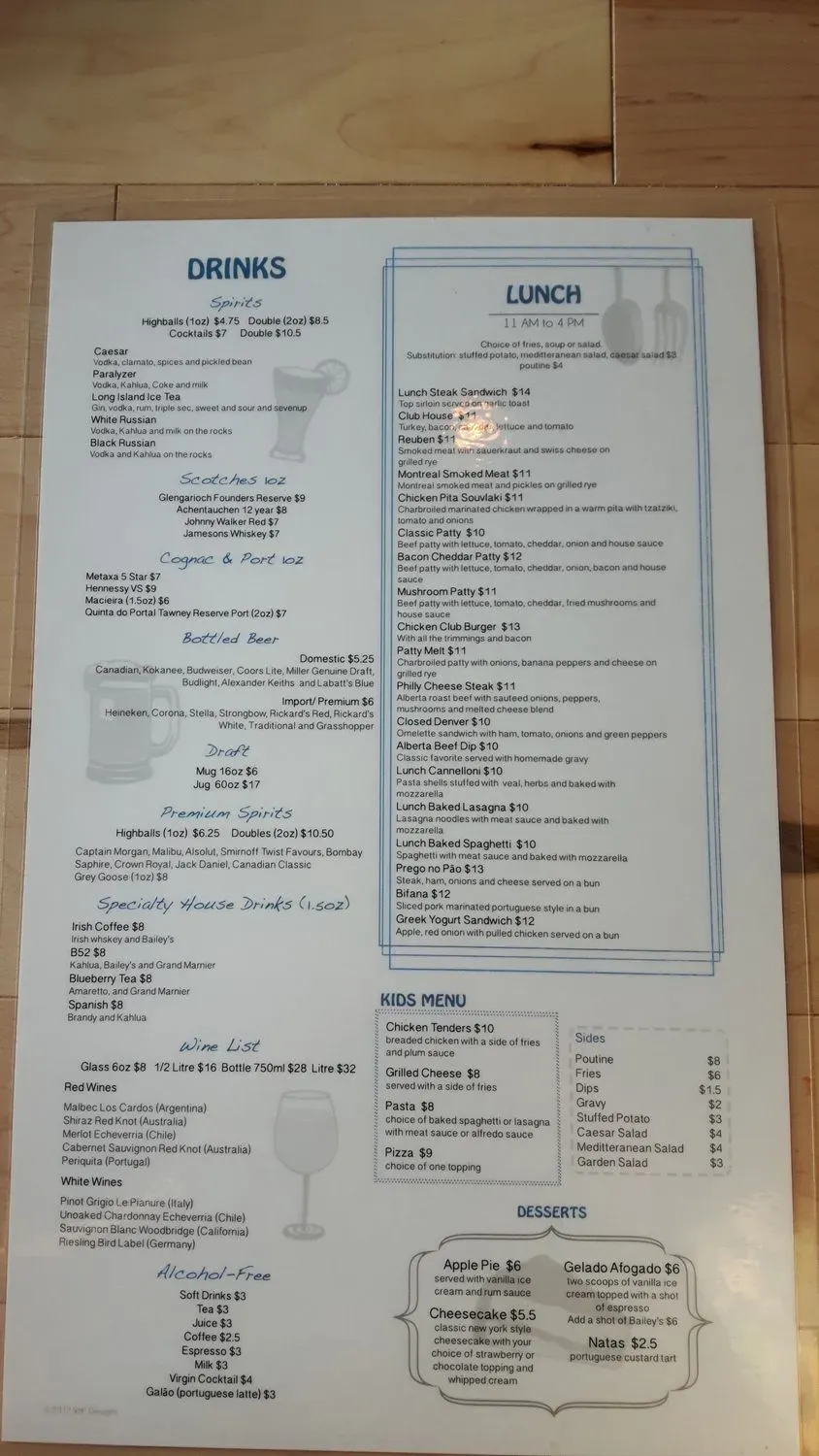 Menu 4