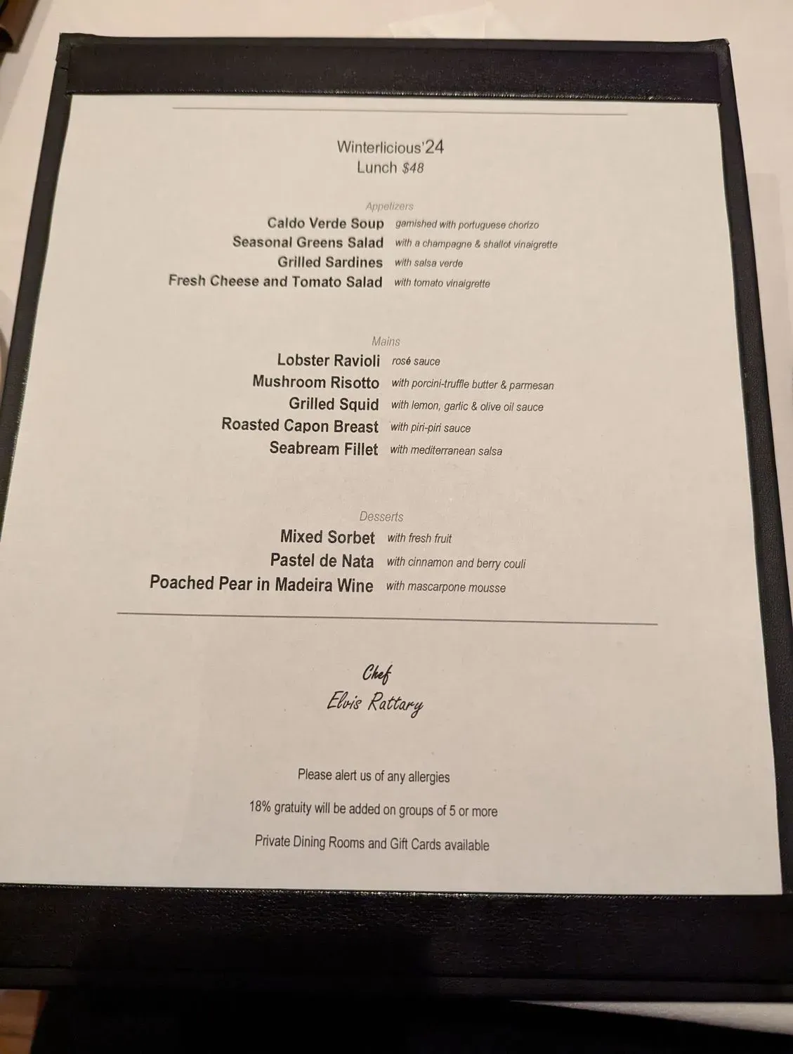 Menu 4