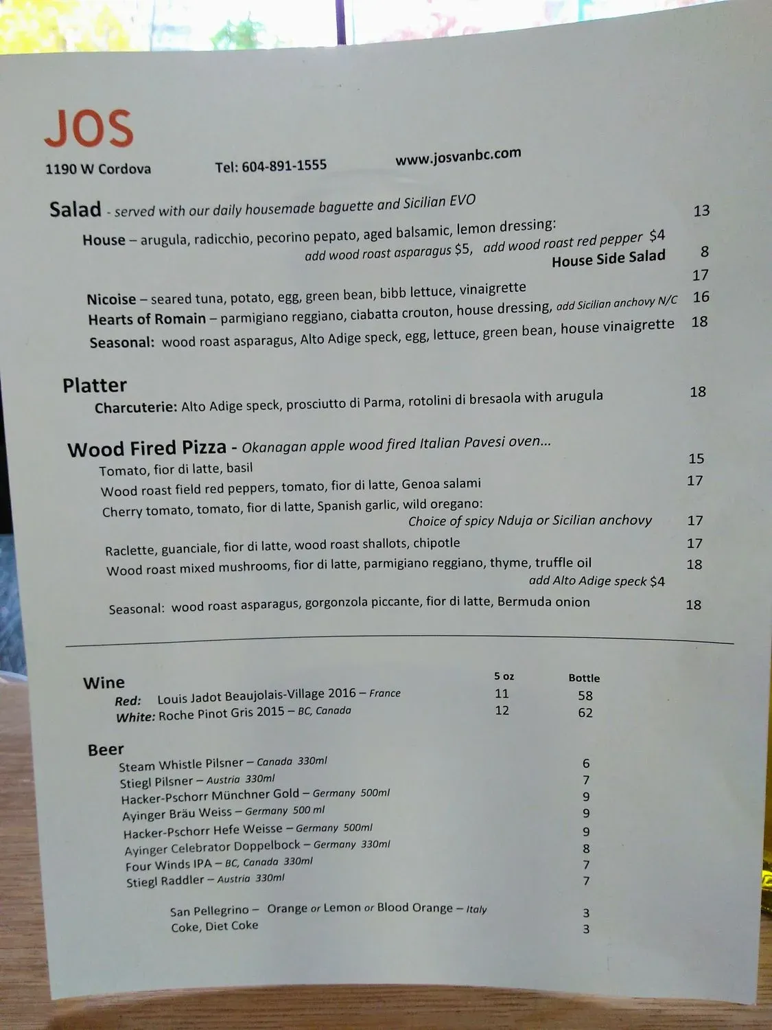 Menu 3