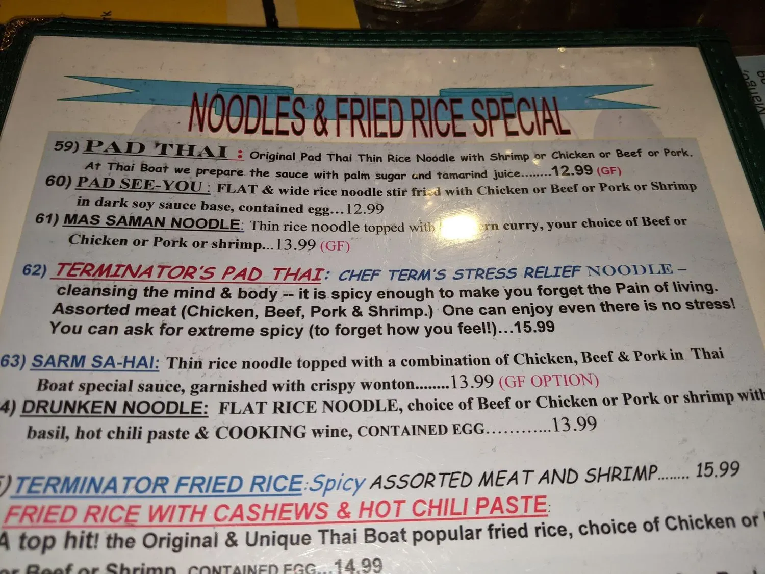 Menu 4