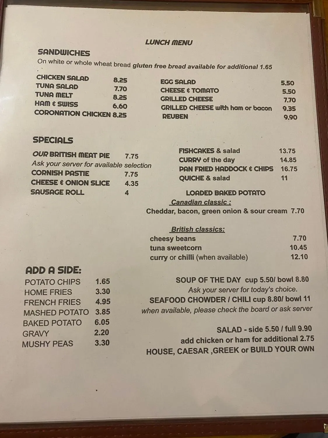 Menu 3