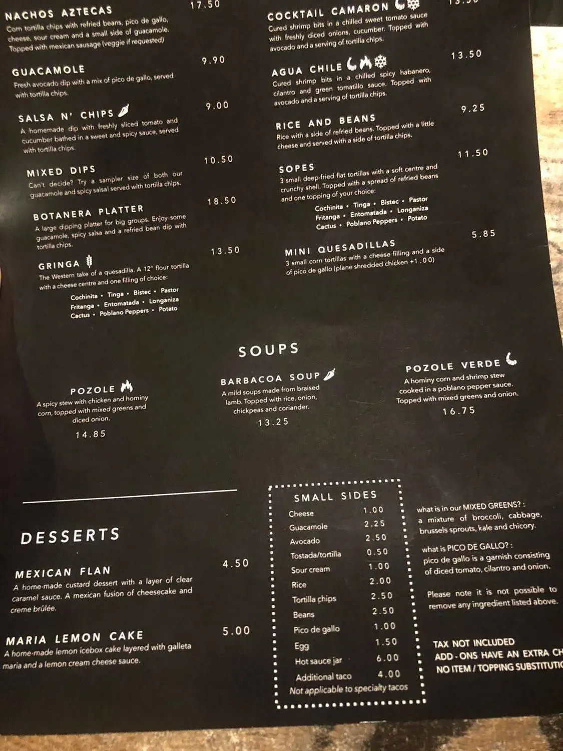 Menu 6