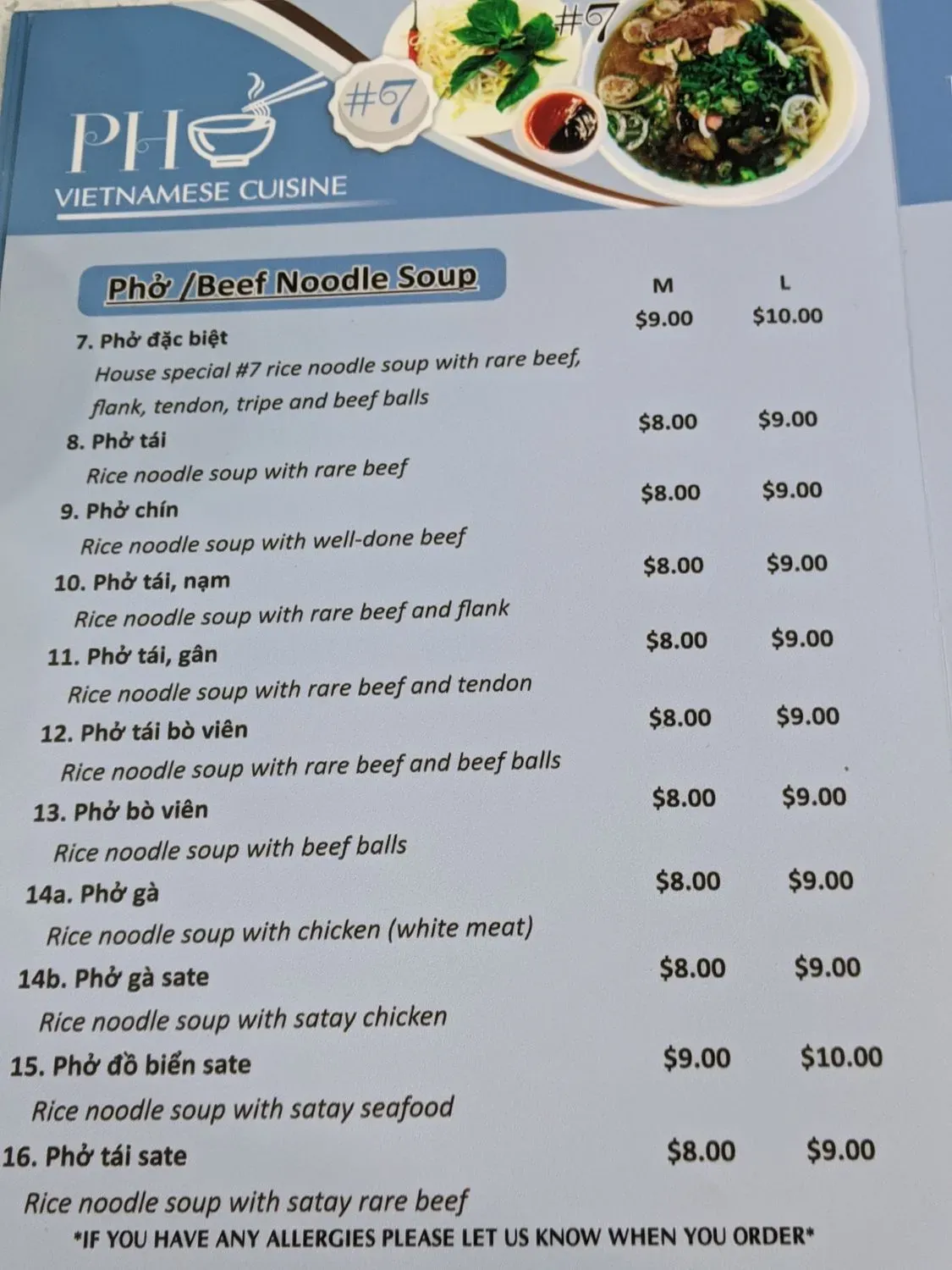 Menu 6