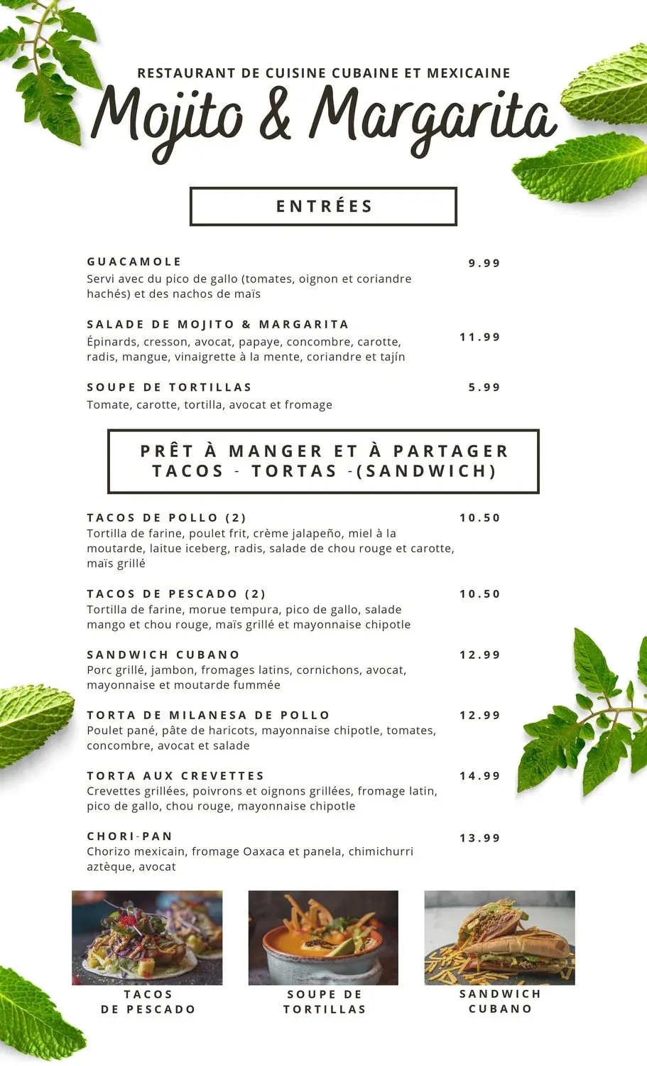 Menu 3