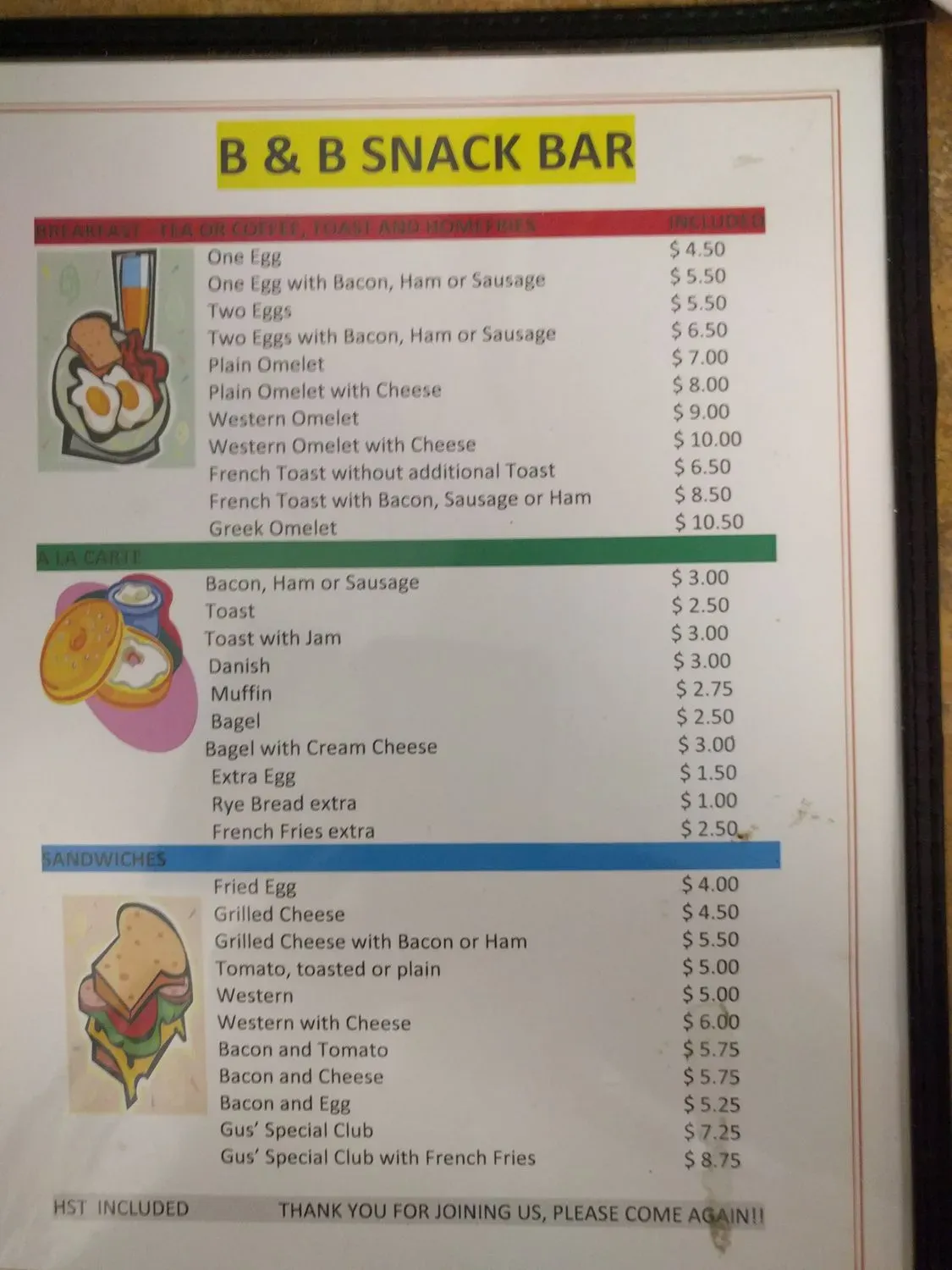 Menu 4