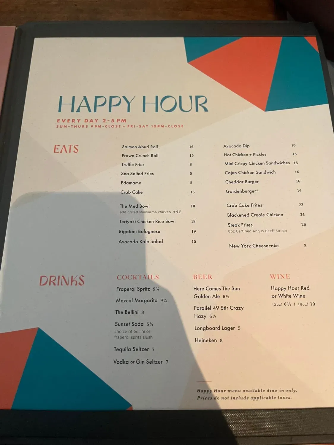 Menu 3