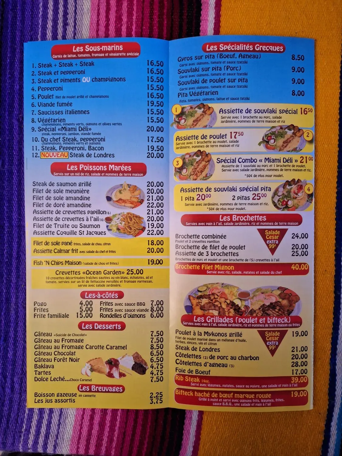 Menu 4