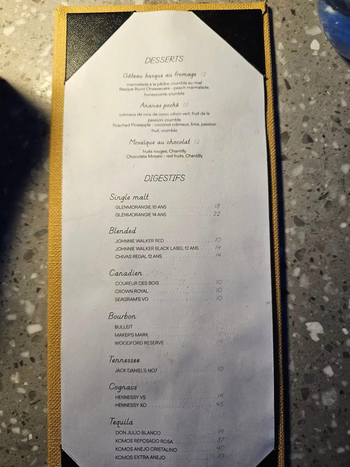 Menu 4