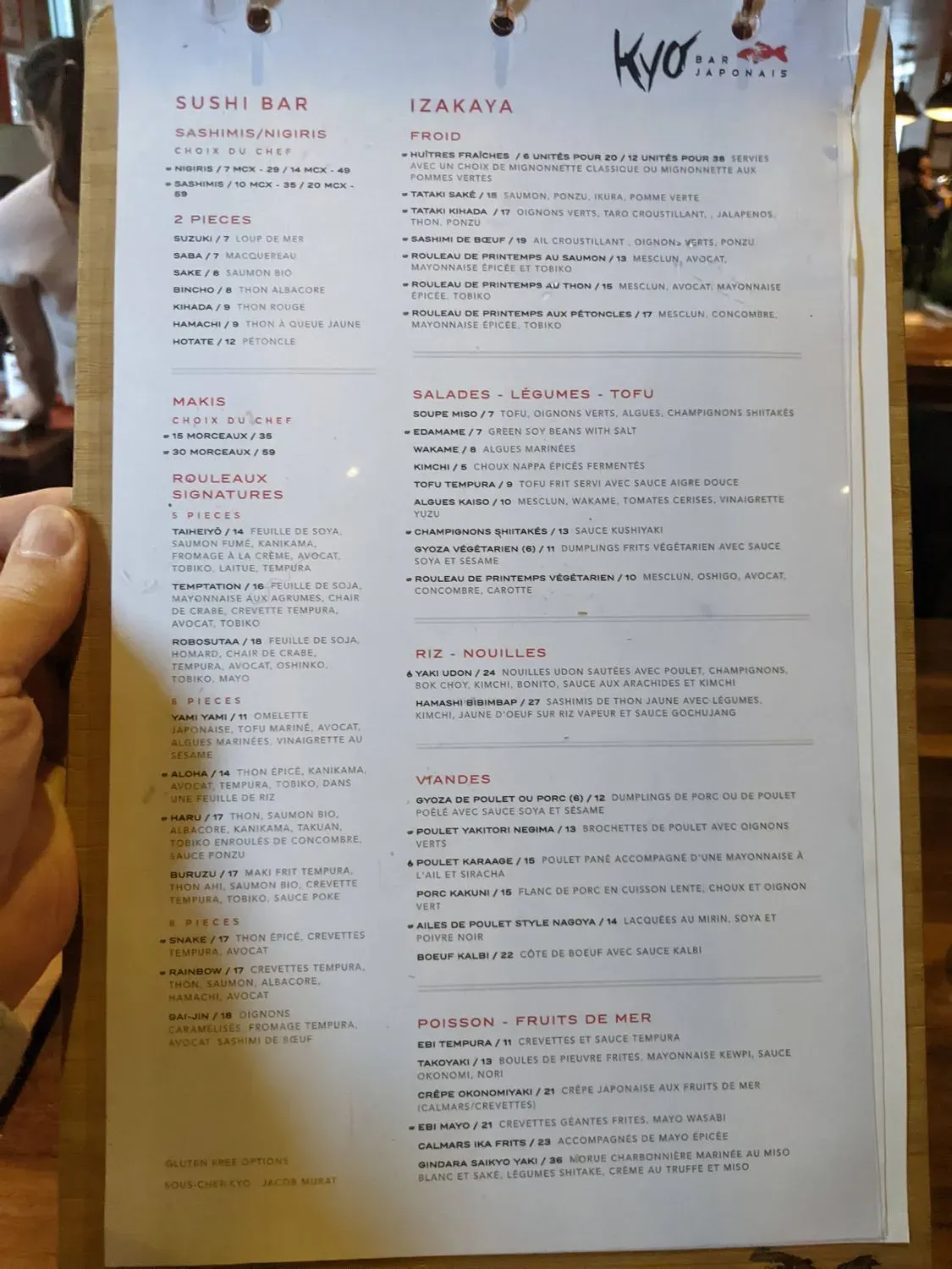 Menu 4