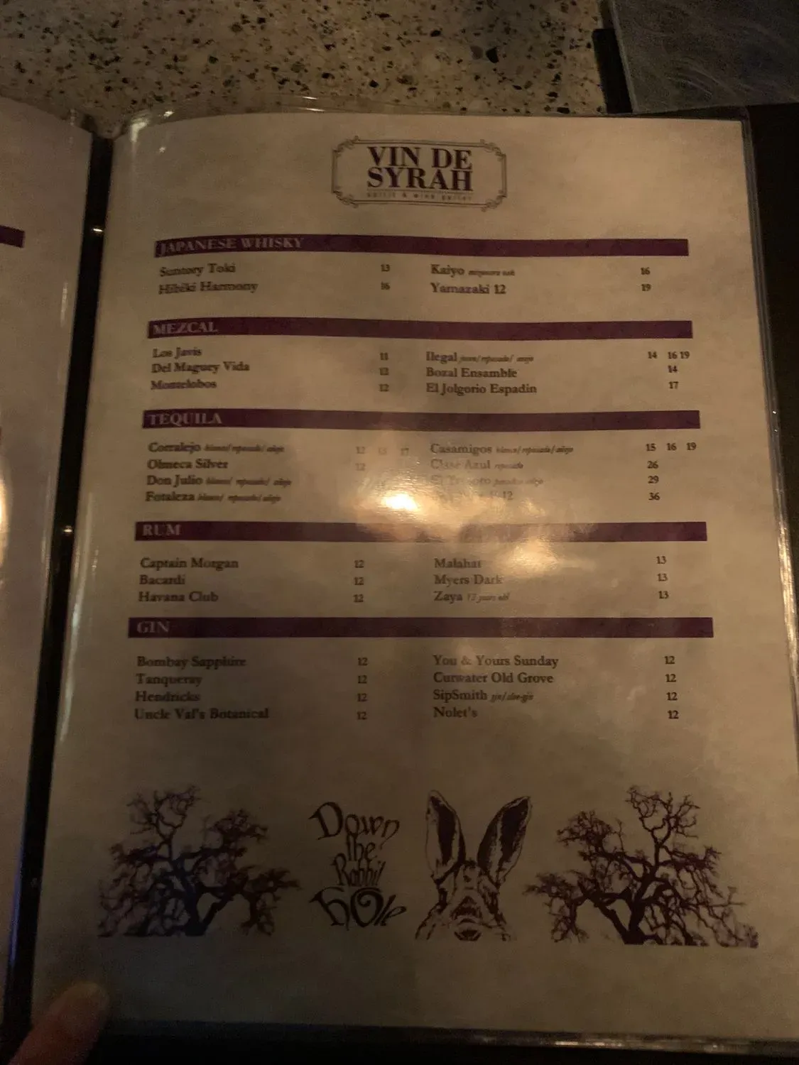 Menu 6