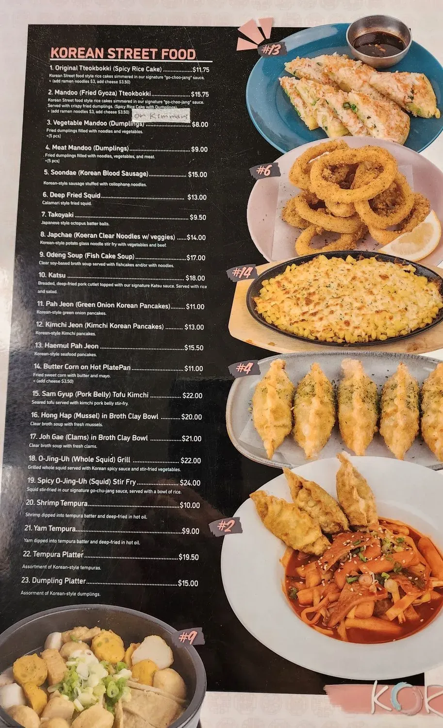 Menu 6