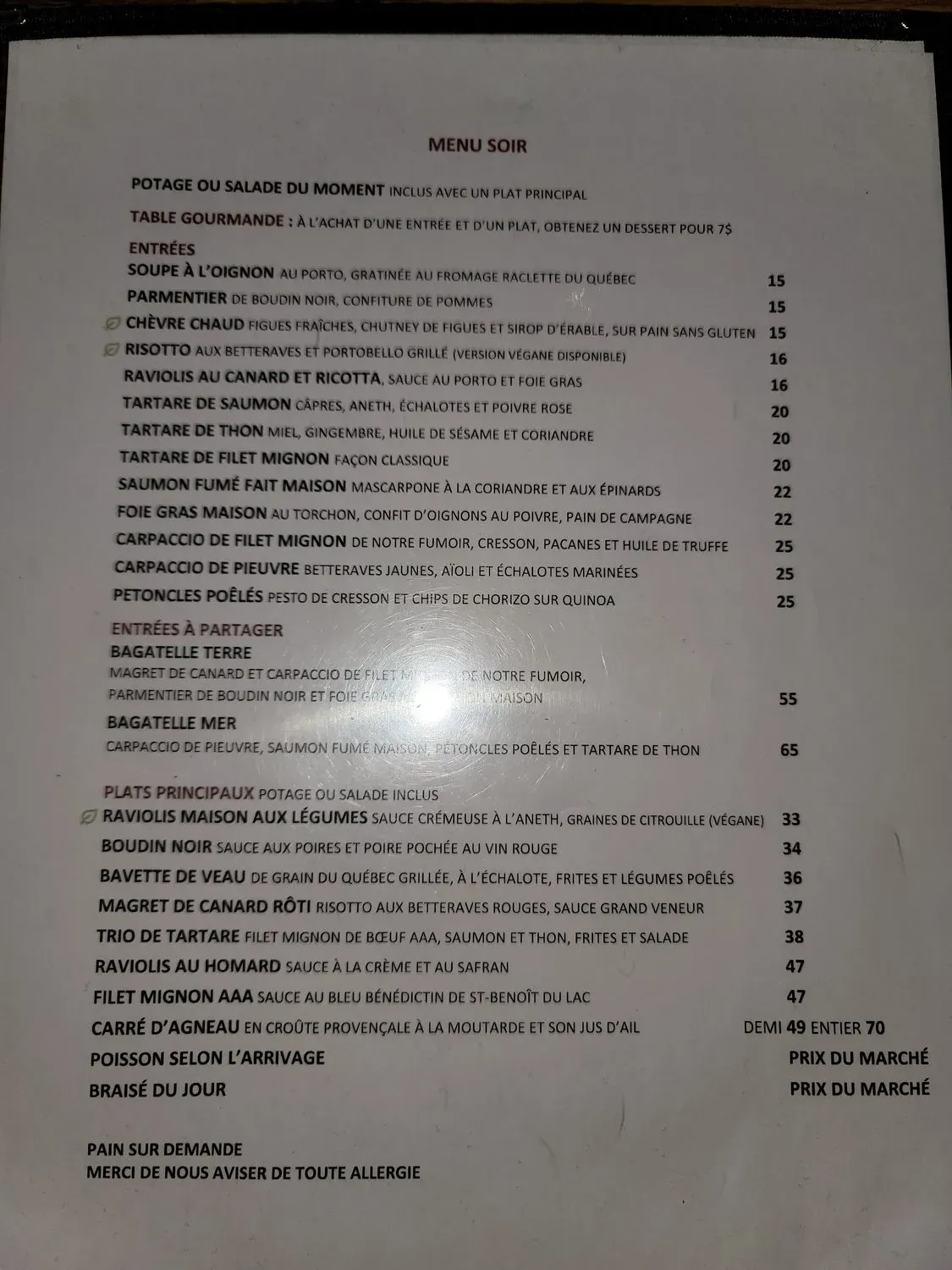 Menu 3