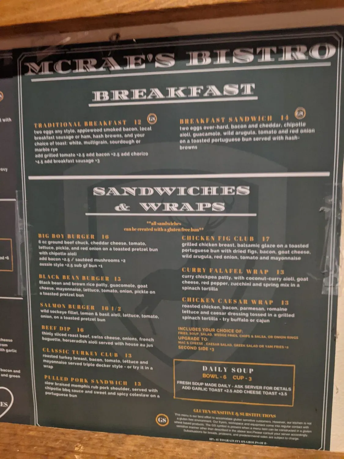 Menu 6