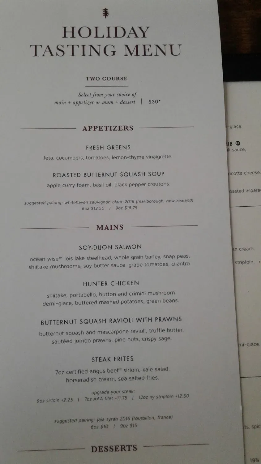 Menu 6