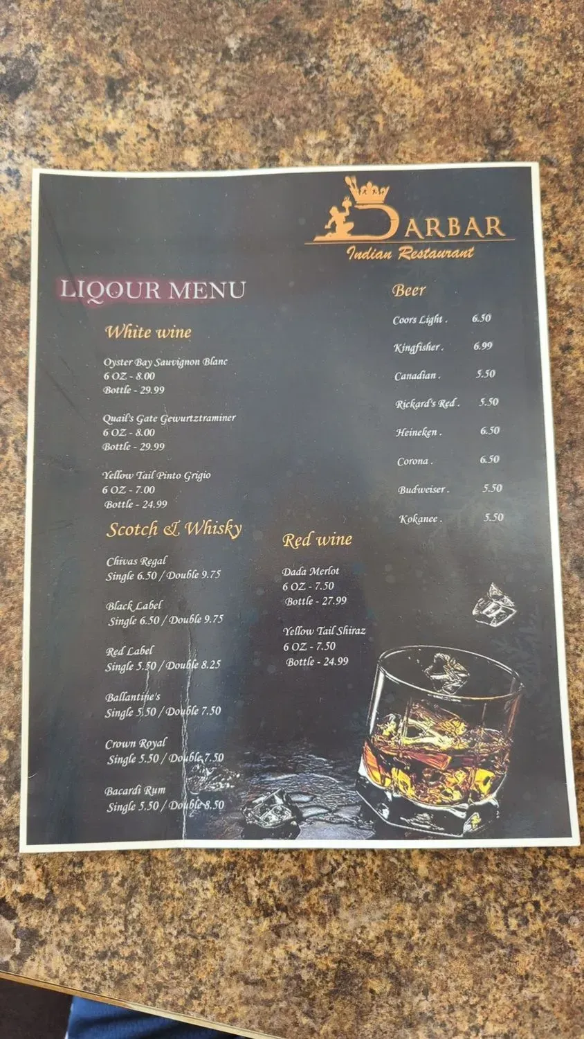 Menu 6