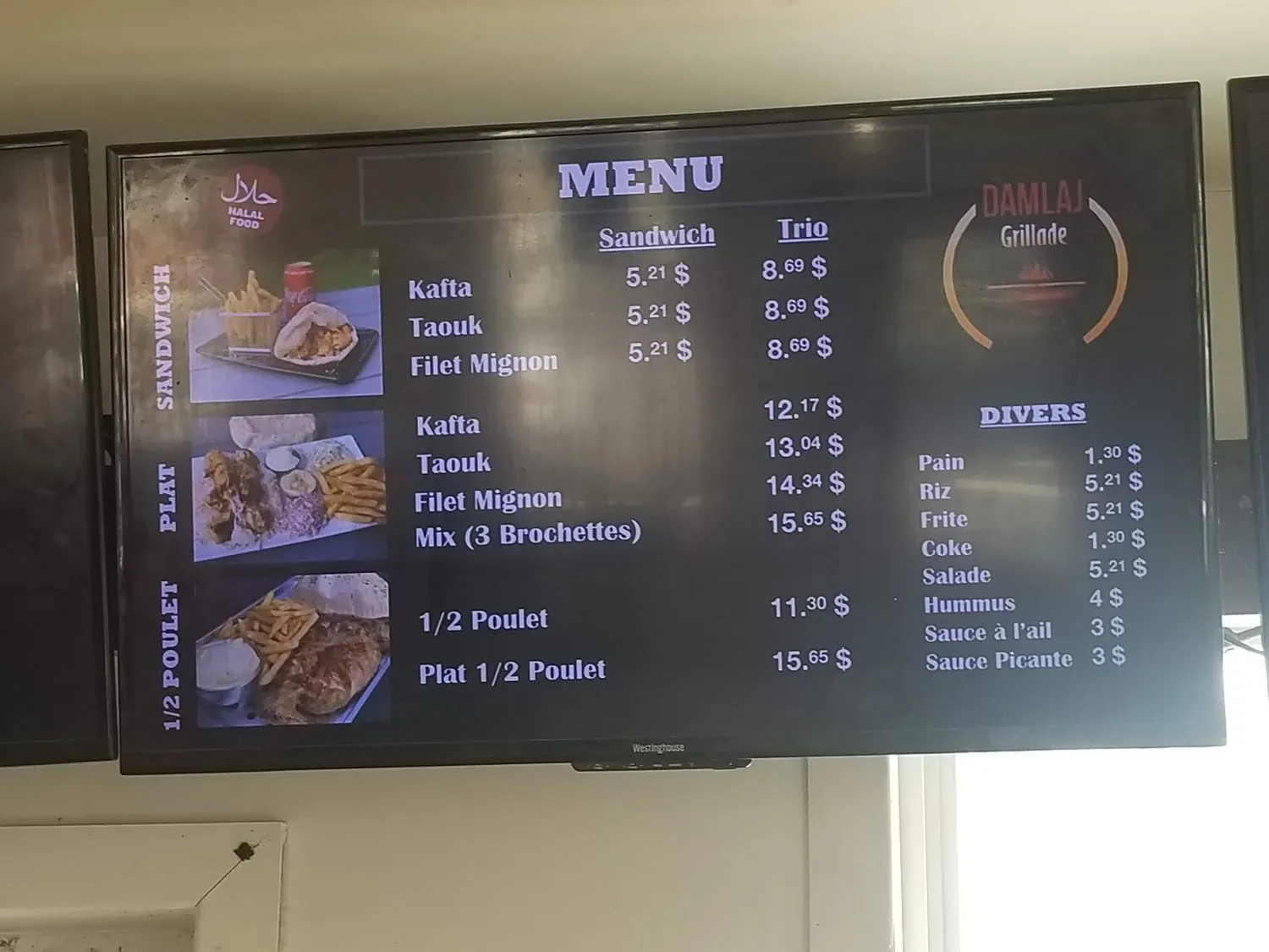 Menu 3