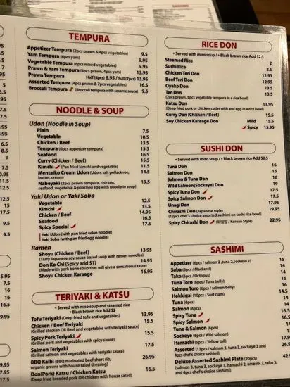 Menu 4