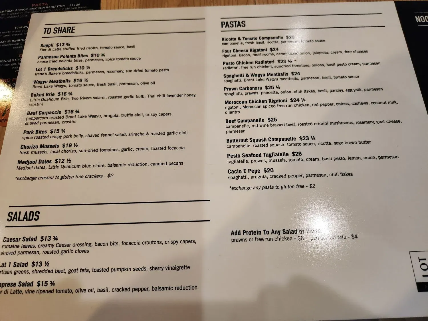 Menu 6