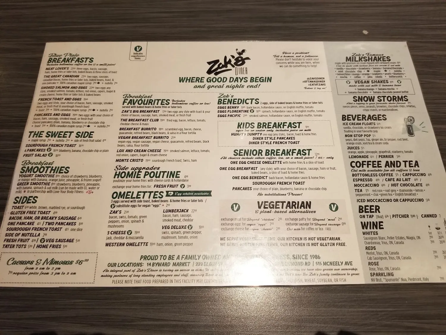 Menu 6