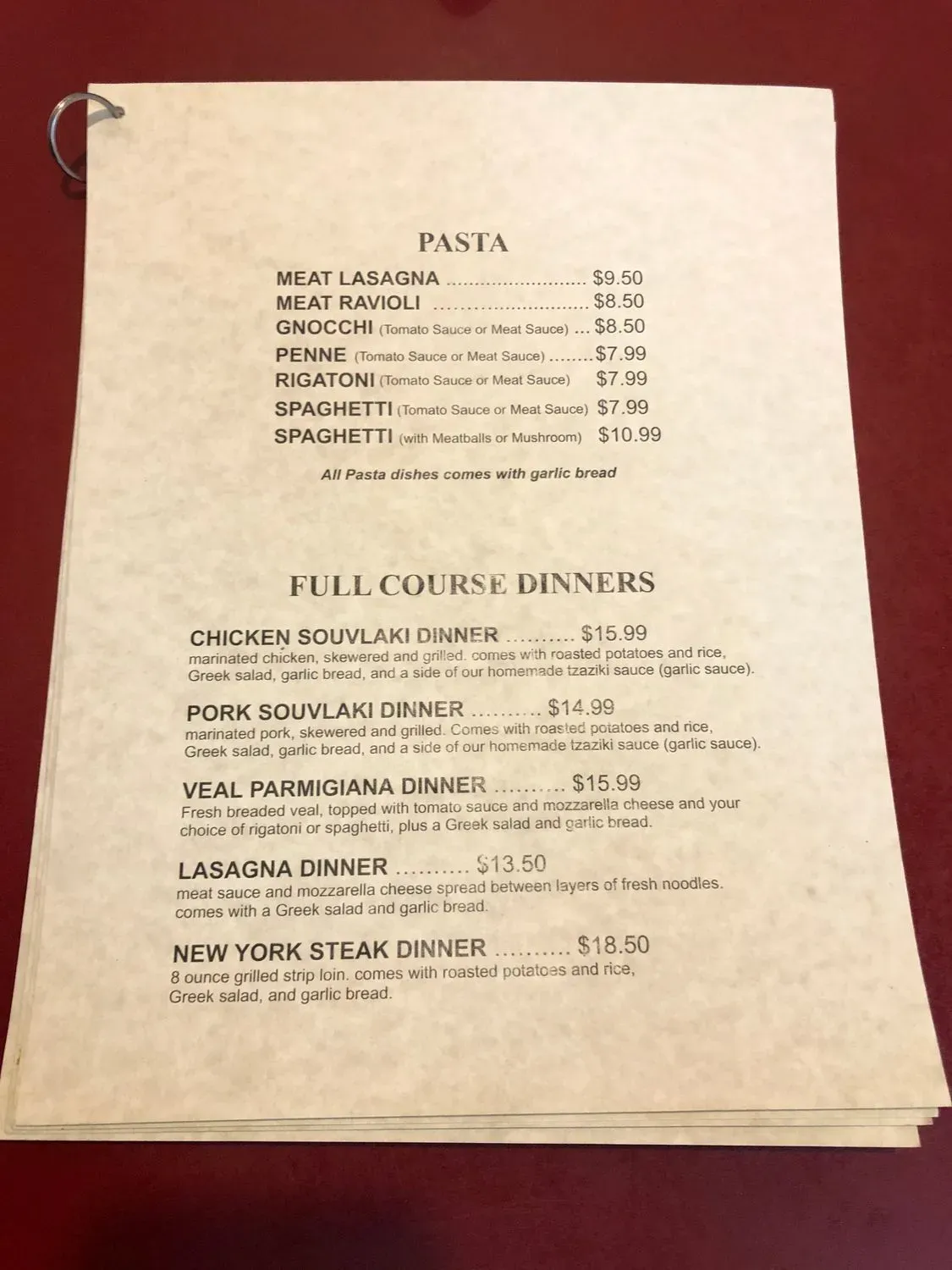 Menu 3