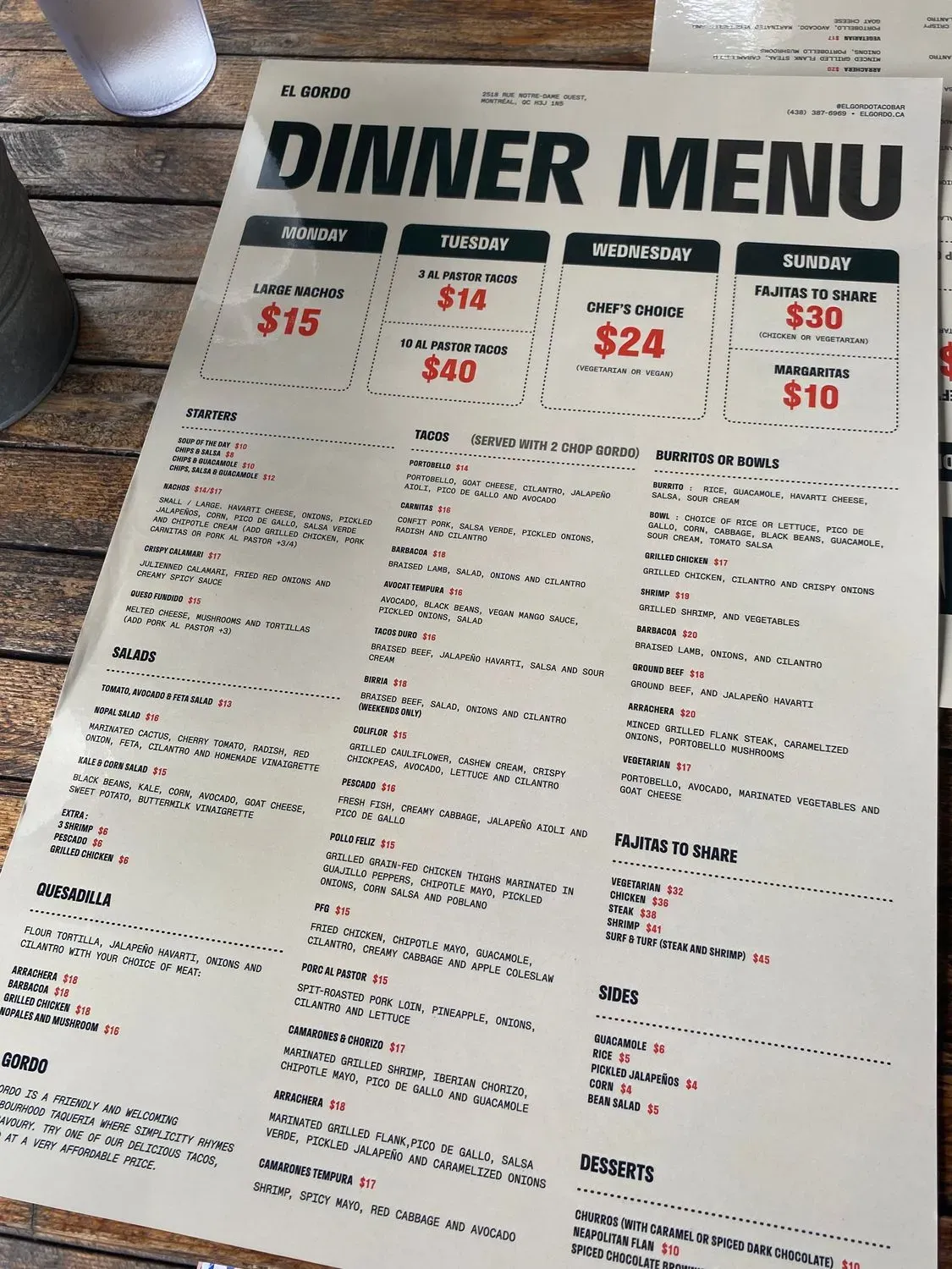 Menu 3