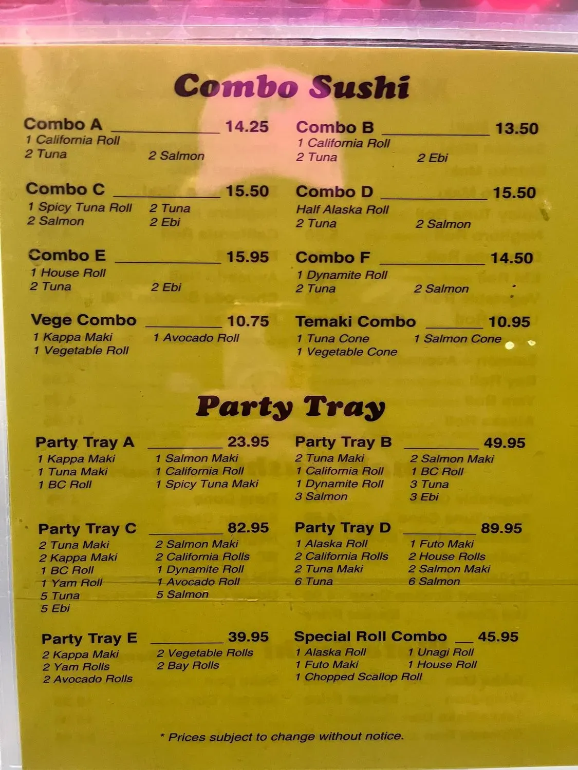 Menu 4