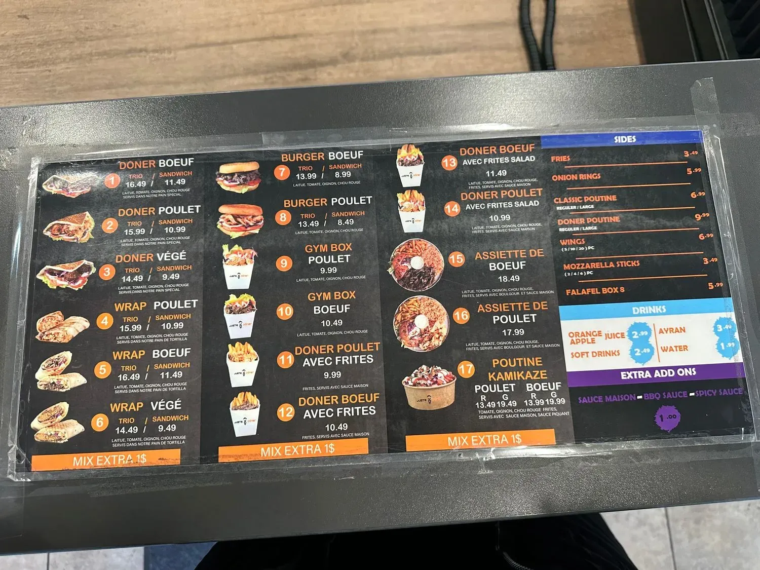 Menu 4