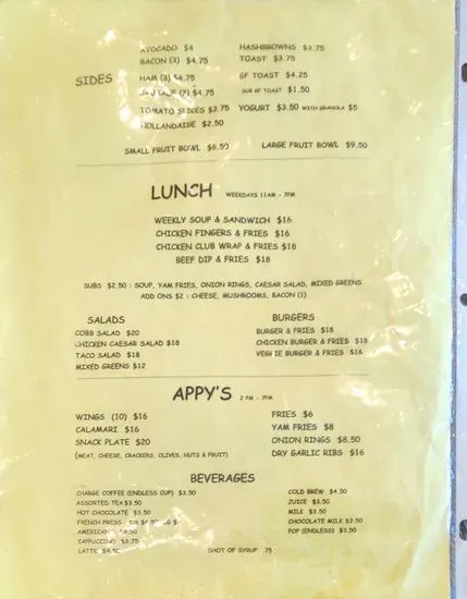 Menu 3