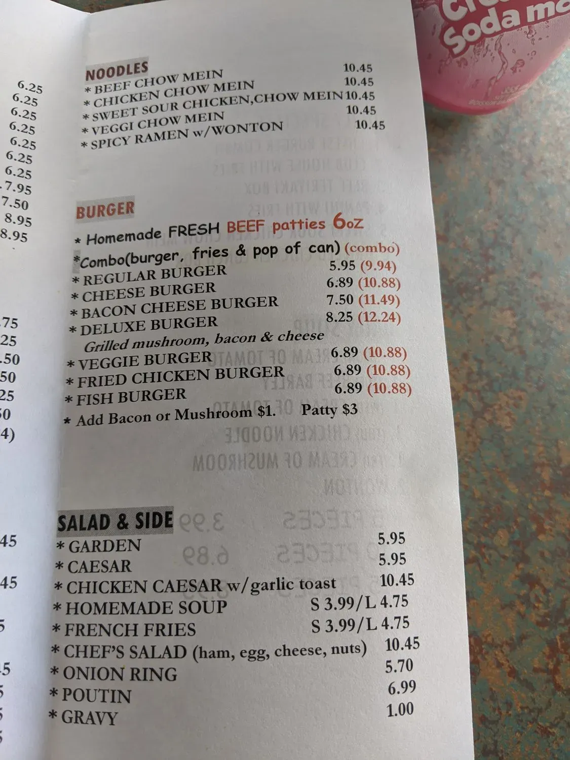 Menu 6