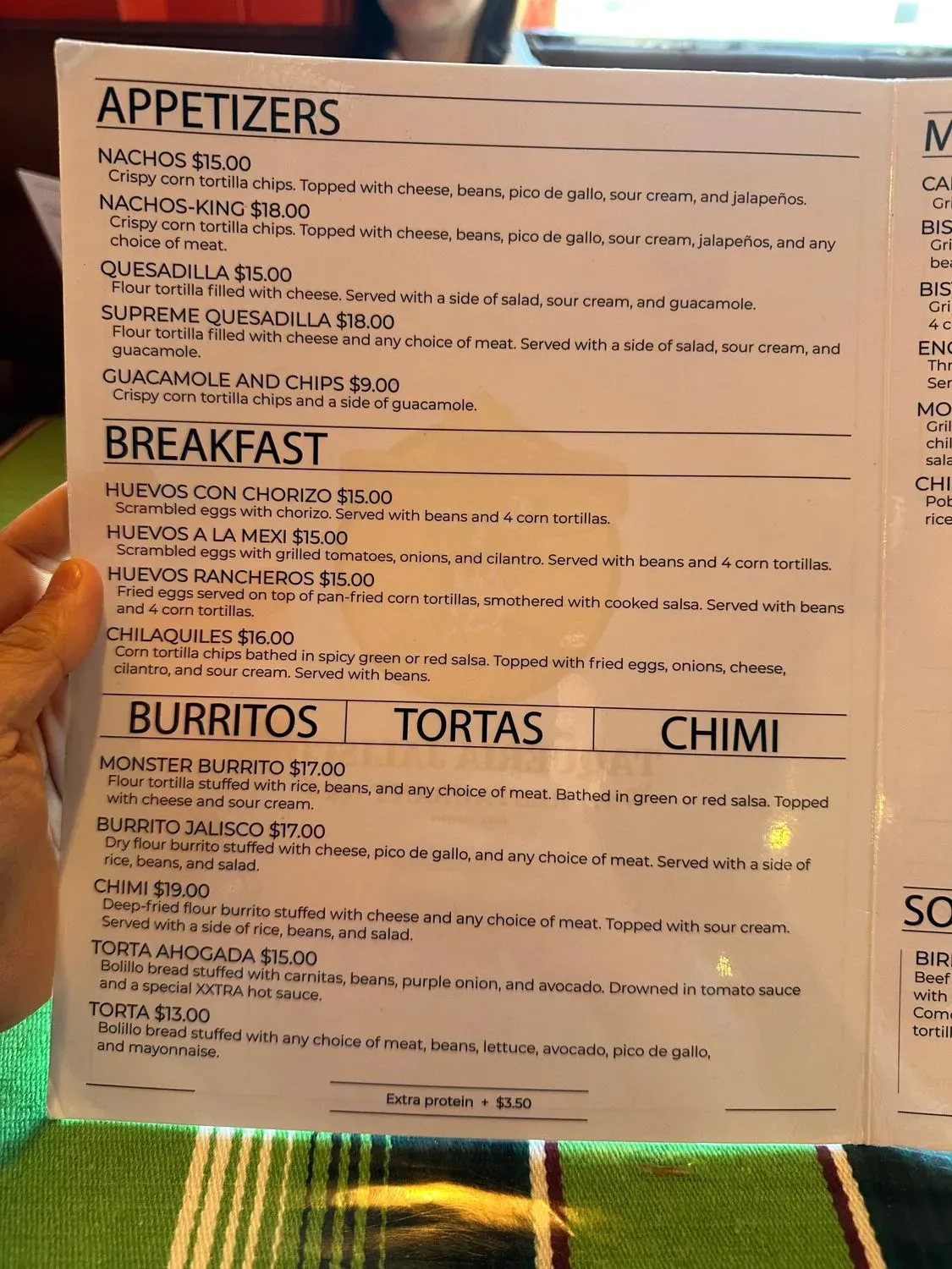 Menu 3