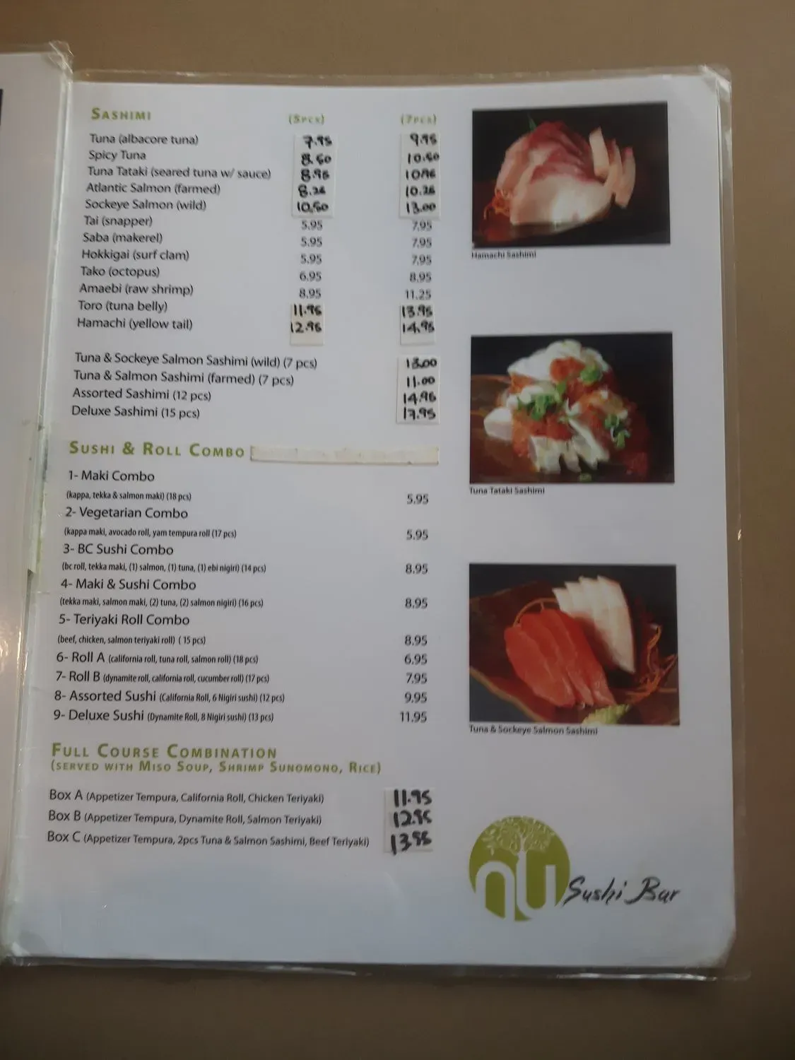 Menu 3