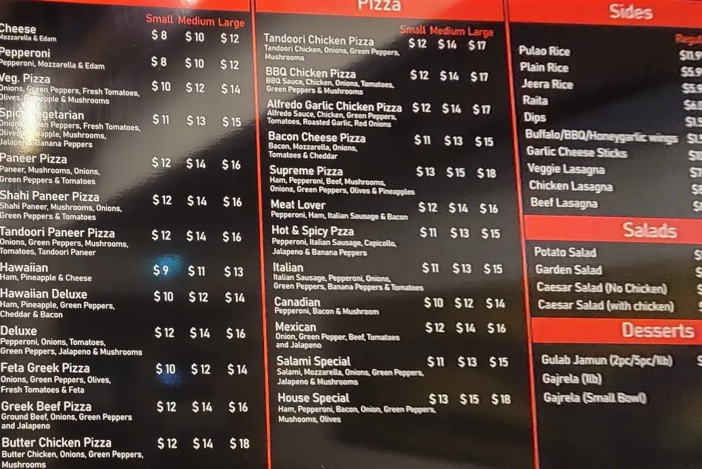 Menu 3