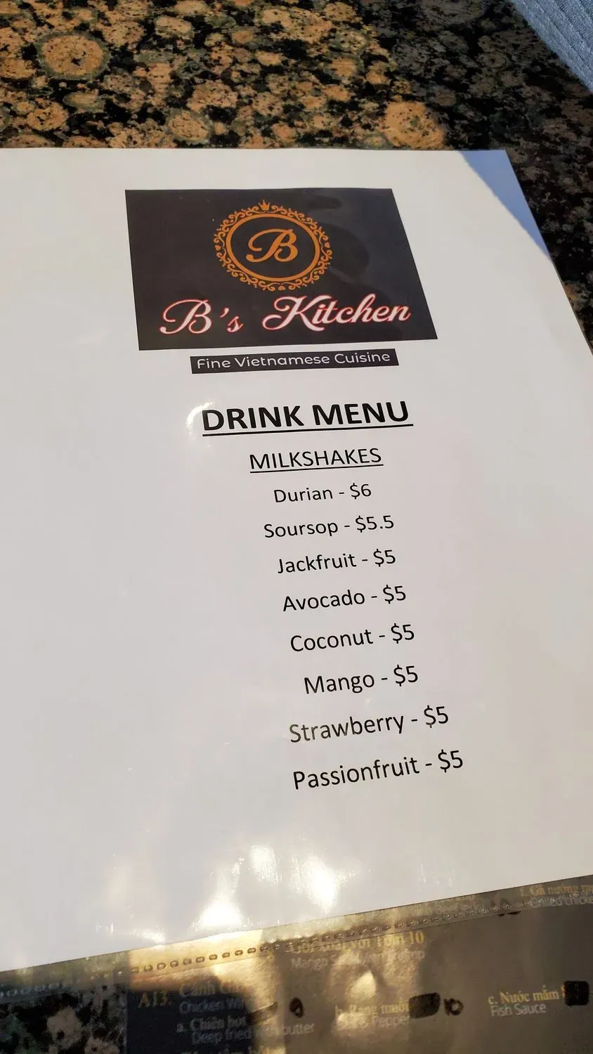 Menu 6