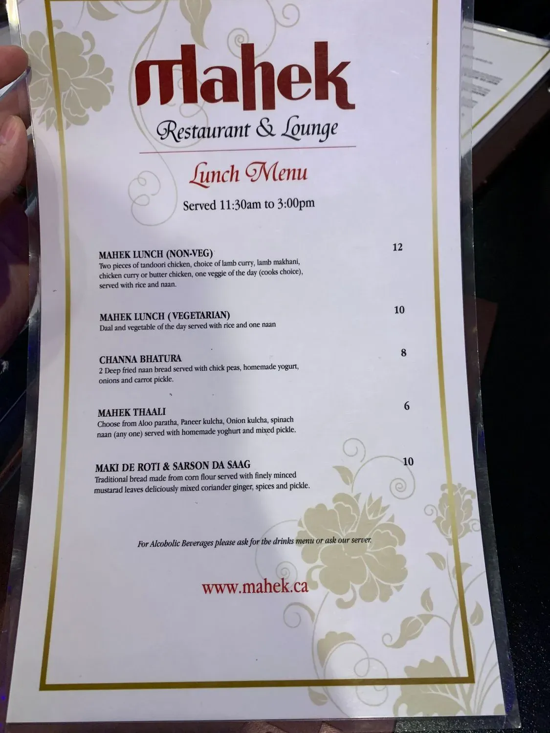 Menu 3