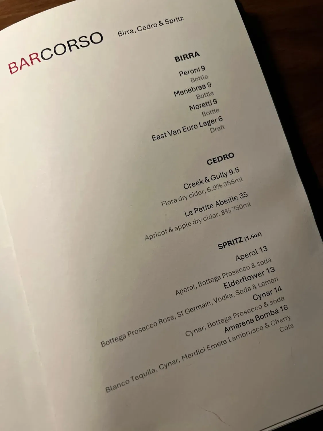 Menu 3