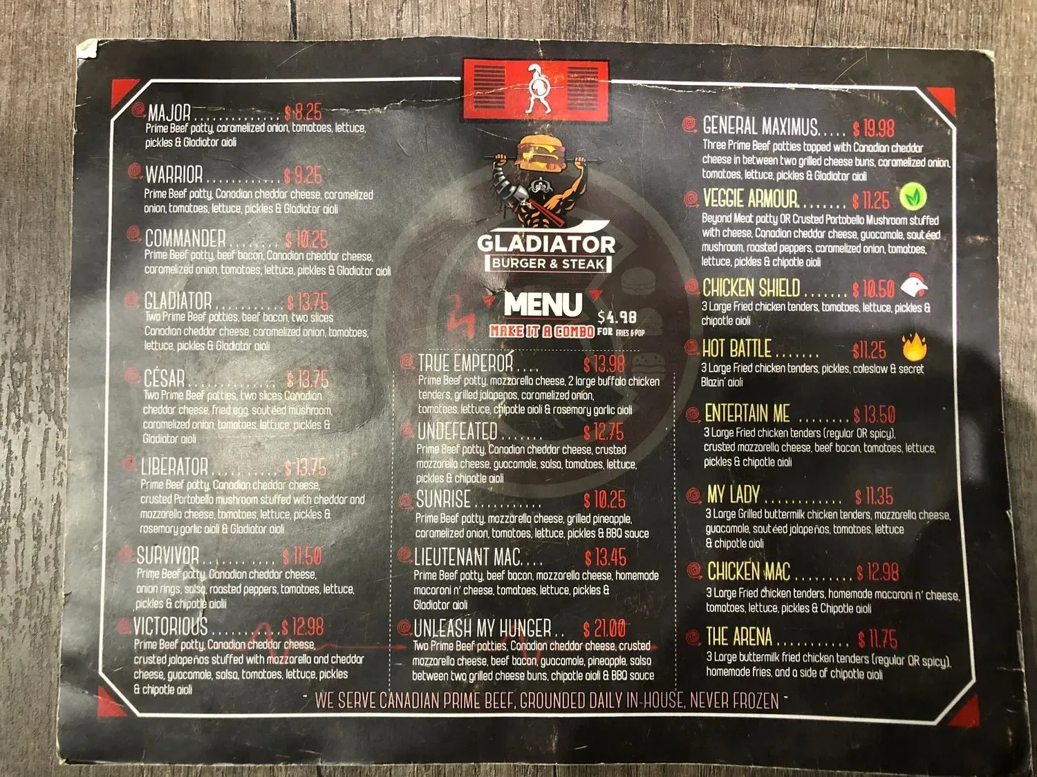 Menu 4