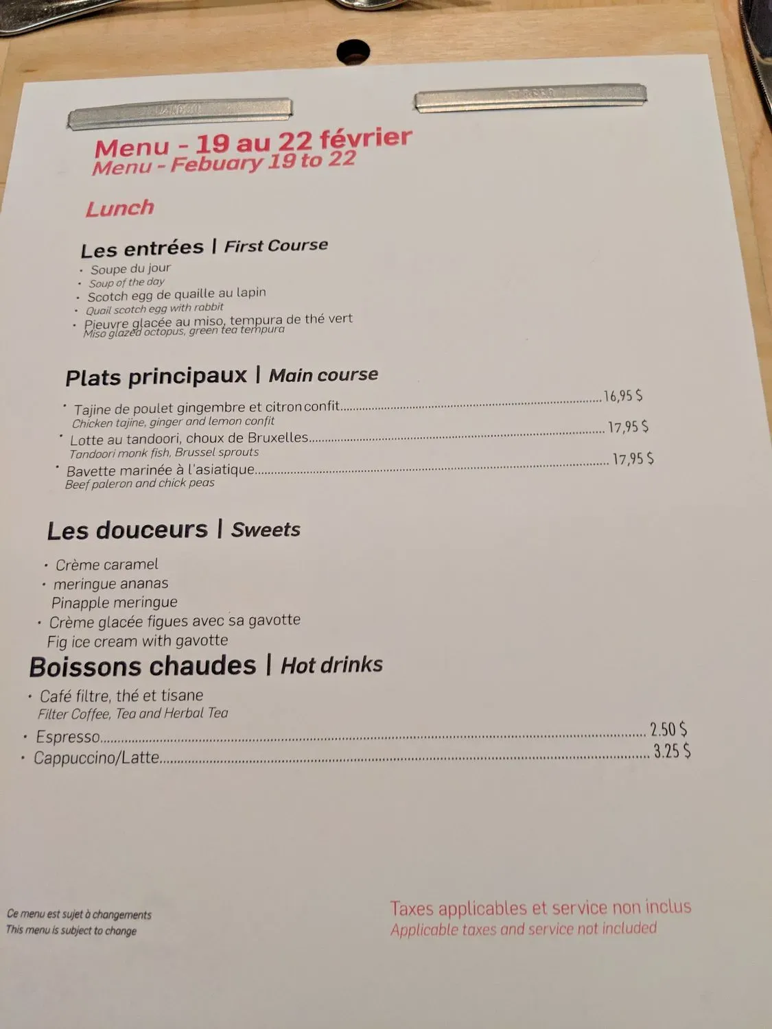 Menu 3