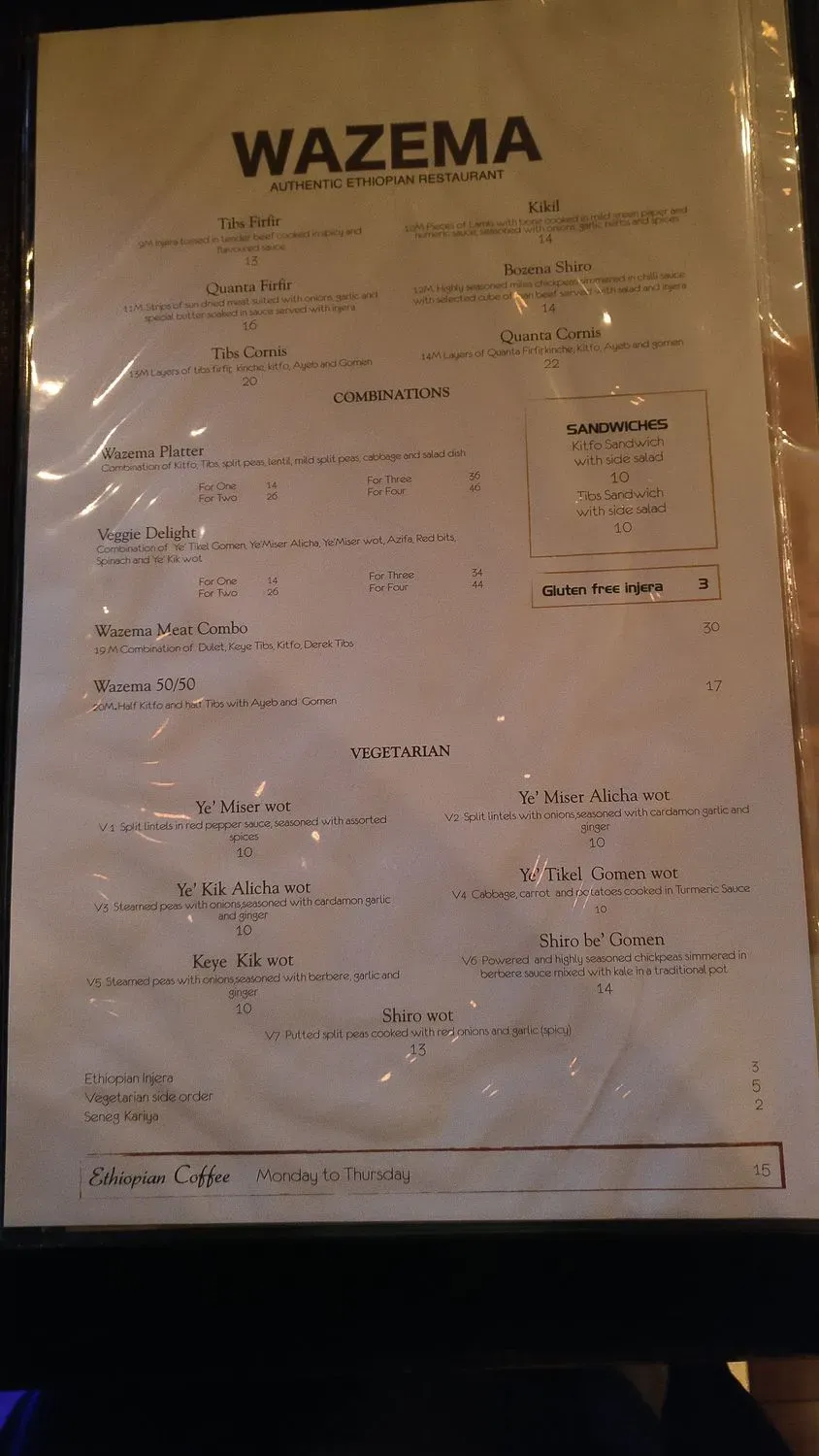 Menu 6