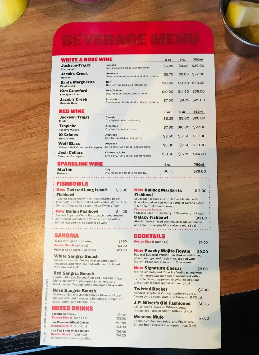 Menu 4